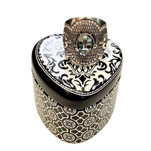 Brighton Love Padlock Cigar Band Ring Retired